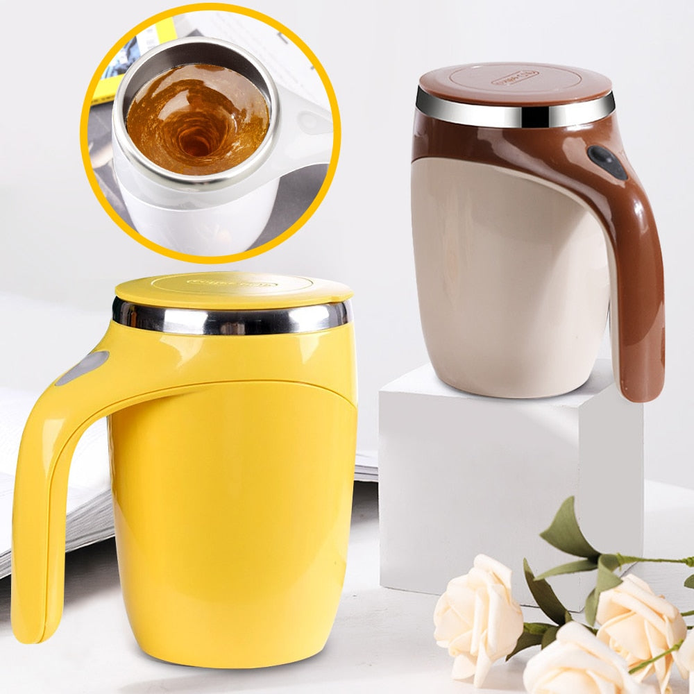 Automatic Stirring Magnetic Mug