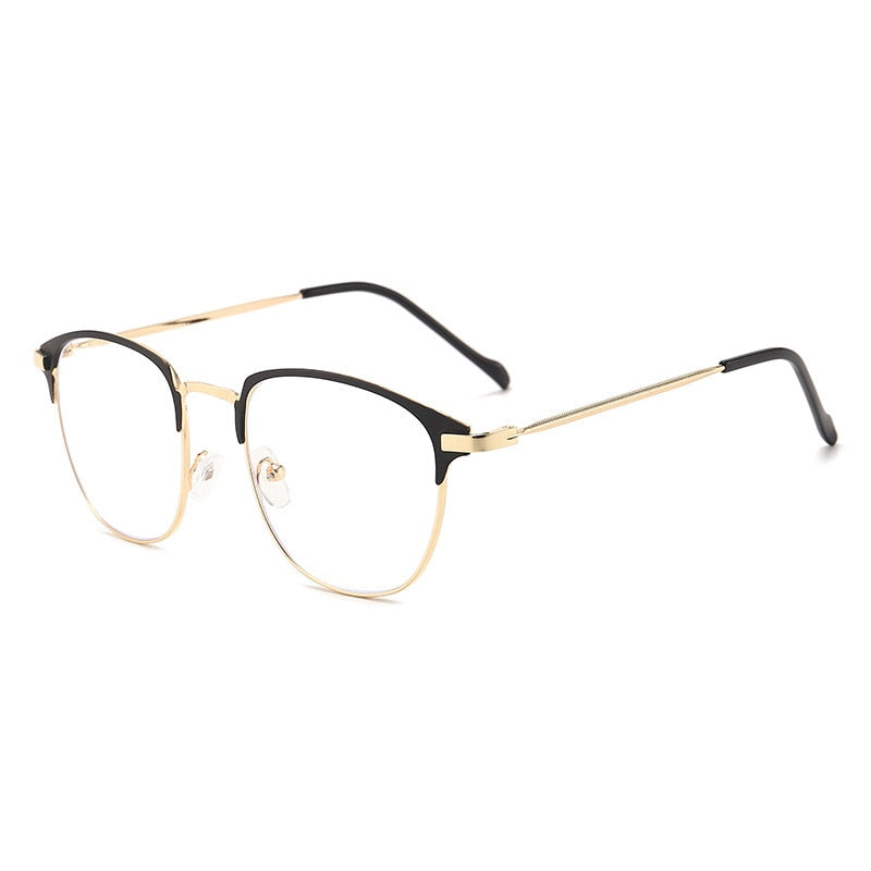 Fashion unisex square Plain glasses