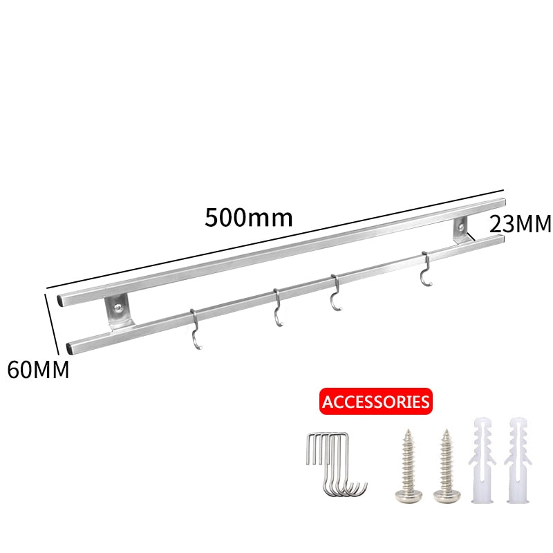 Wall-Mounted Dual Installation Knife Strip