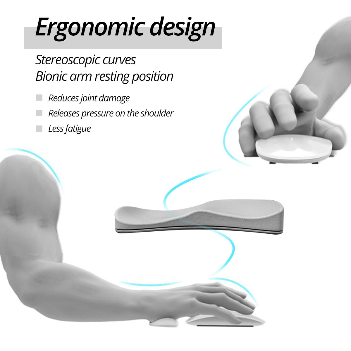 Ergonomic Handguard Mouse Pad