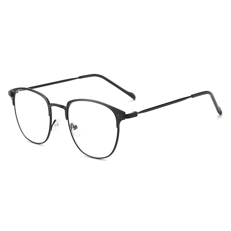 Fashion unisex square Plain glasses
