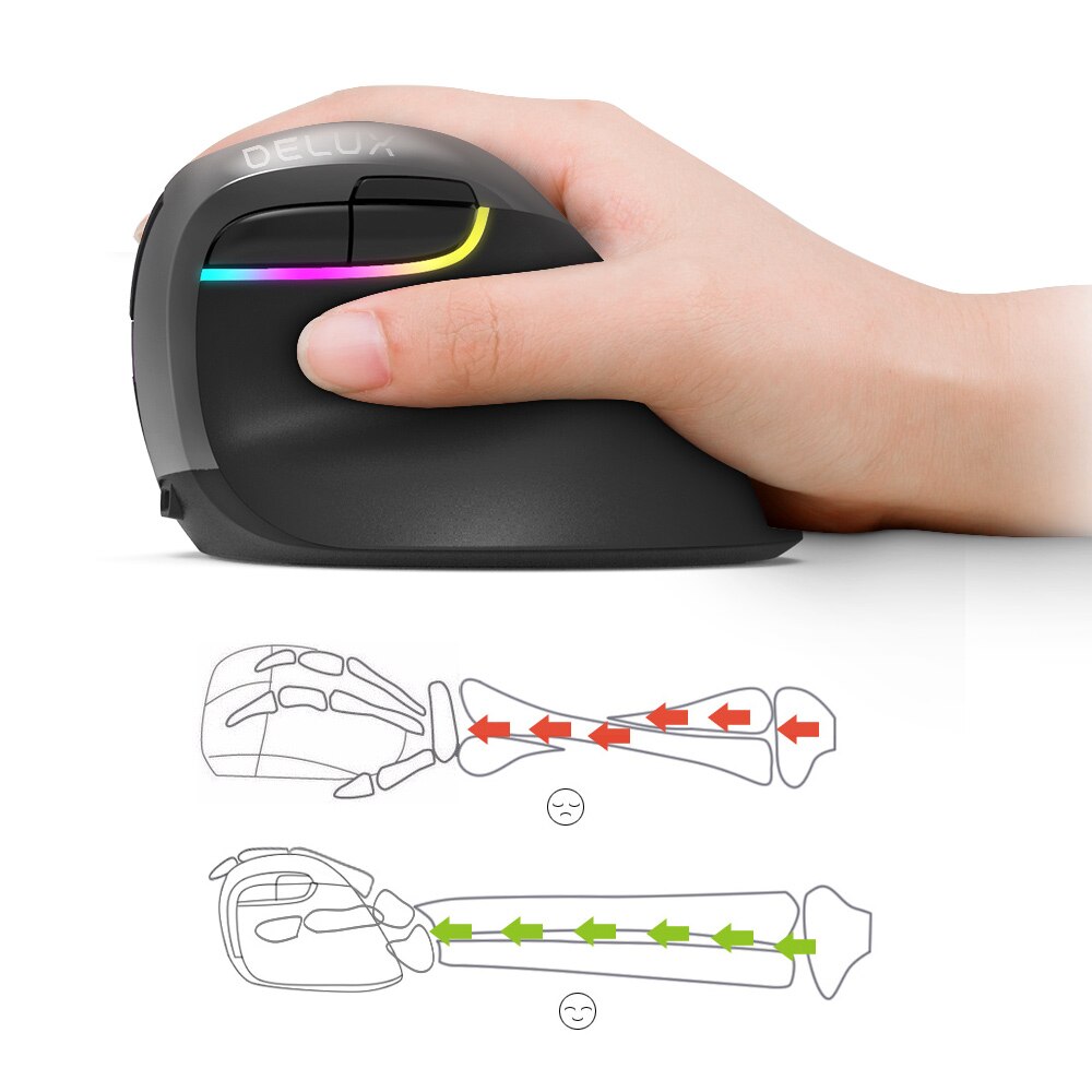 M618 Mini Ergonomic Mouse