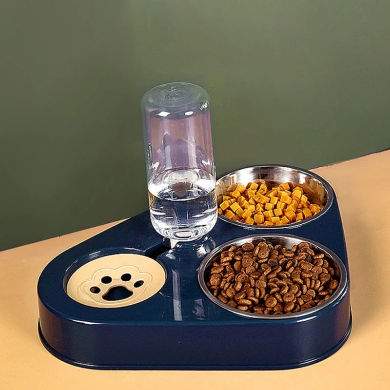3In1 Pet Dog Cat Food Bowl