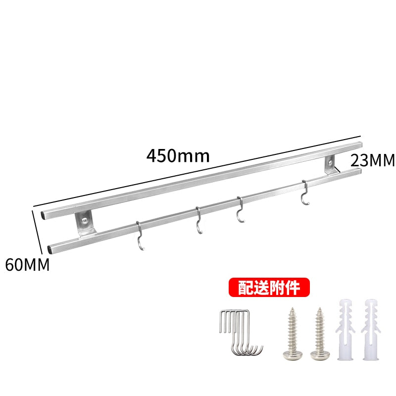 Wall-Mounted Dual Installation Knife Strip