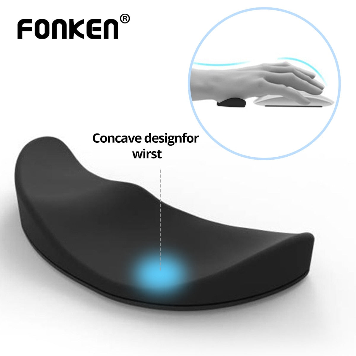 Ergonomic Handguard Mouse Pad
