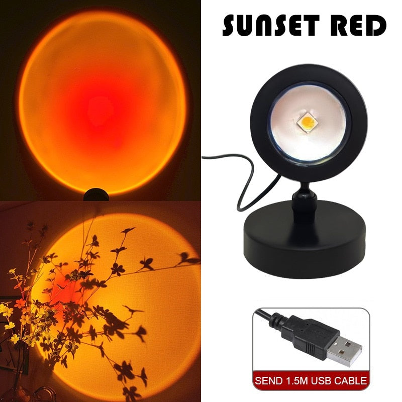 Sunset  LED Rainbow Neon Night