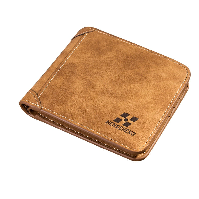 Leather Billfold Men&