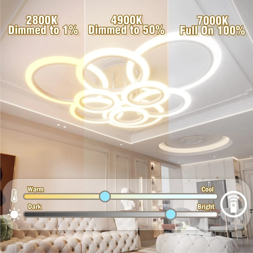 LED Ceiling Lights Modern Chandelier