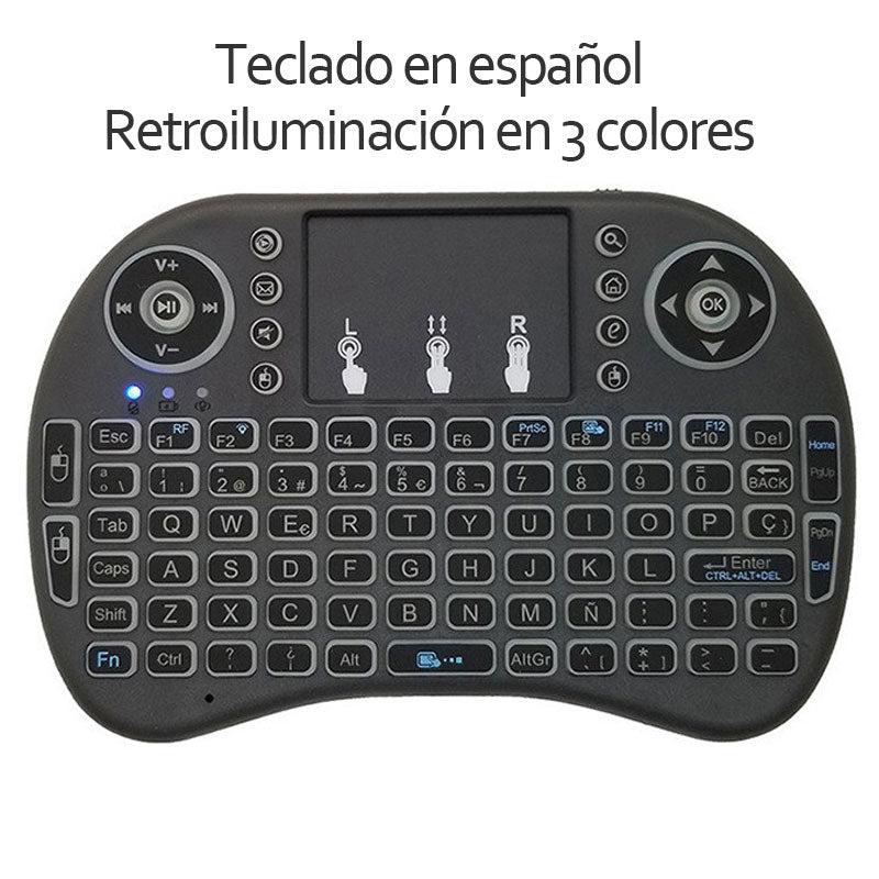 Russian 2.4G Air Mouse Remote Touchpad