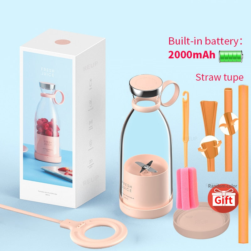 Mini Portable Blender Electric Fruit Juicer