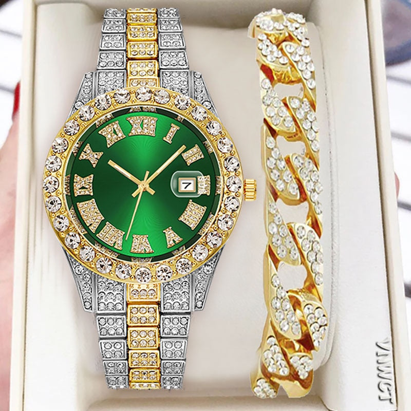 Luxury Rhinestone Unisex Watches