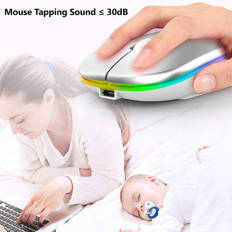 Rechargeable Bluetooth Mice Mouse