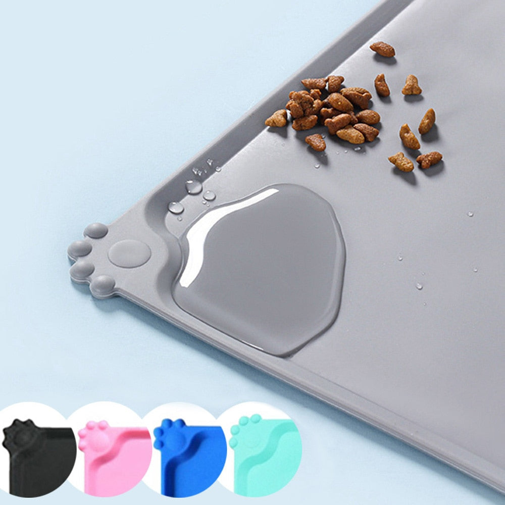 Silicone Dog Cat Bowl Mat
