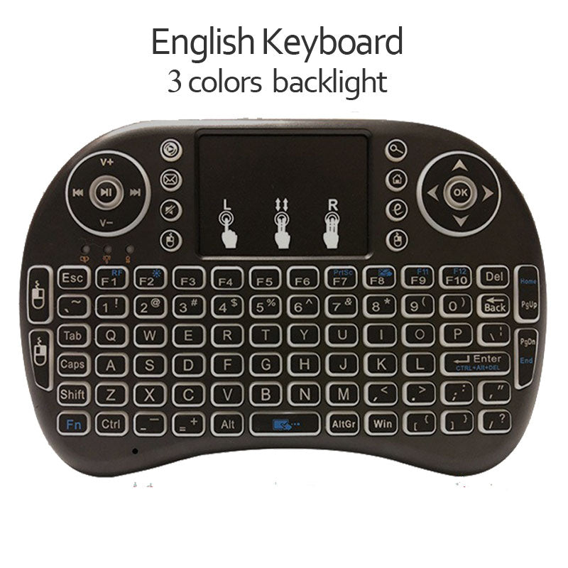 Russian 2.4G Air Mouse Remote Touchpad