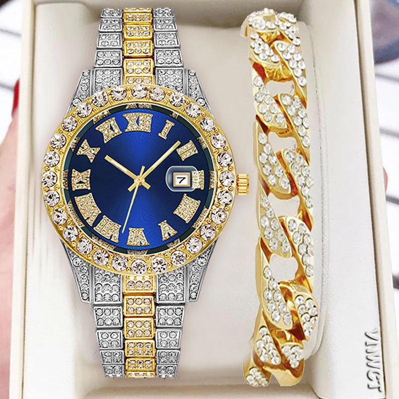 Luxury Rhinestone Unisex Watches