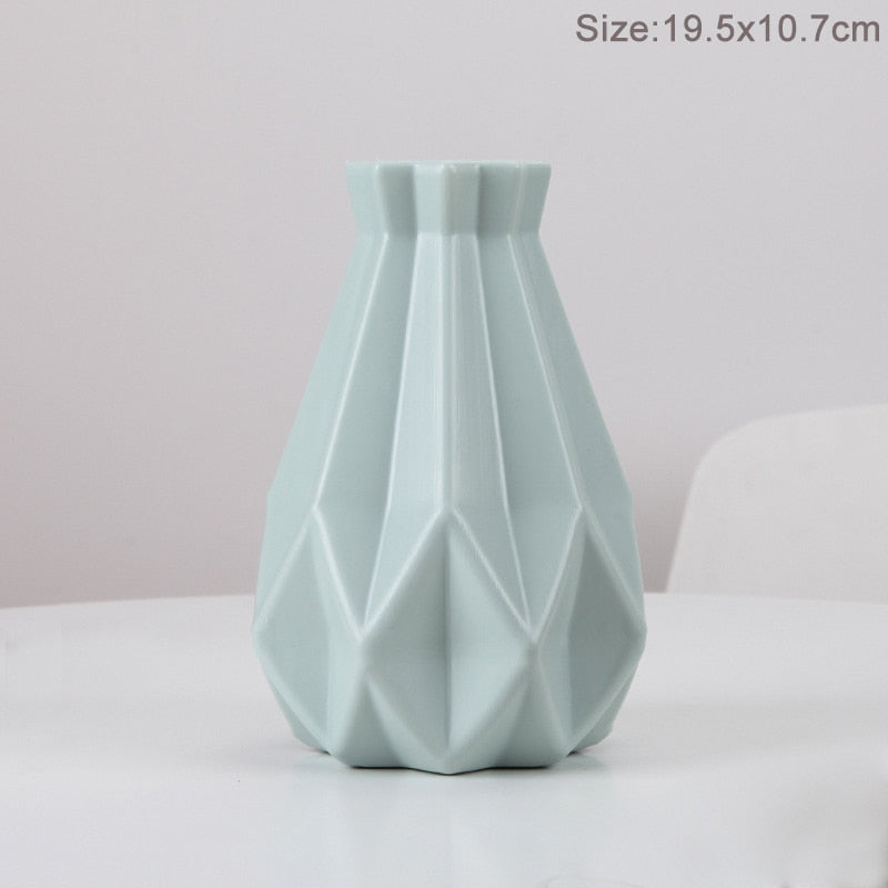 Modern Flower Vase Plastic Bouquet