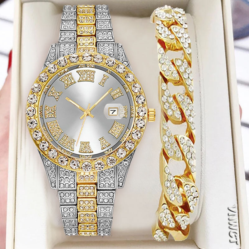 Luxury Rhinestone Unisex Watches