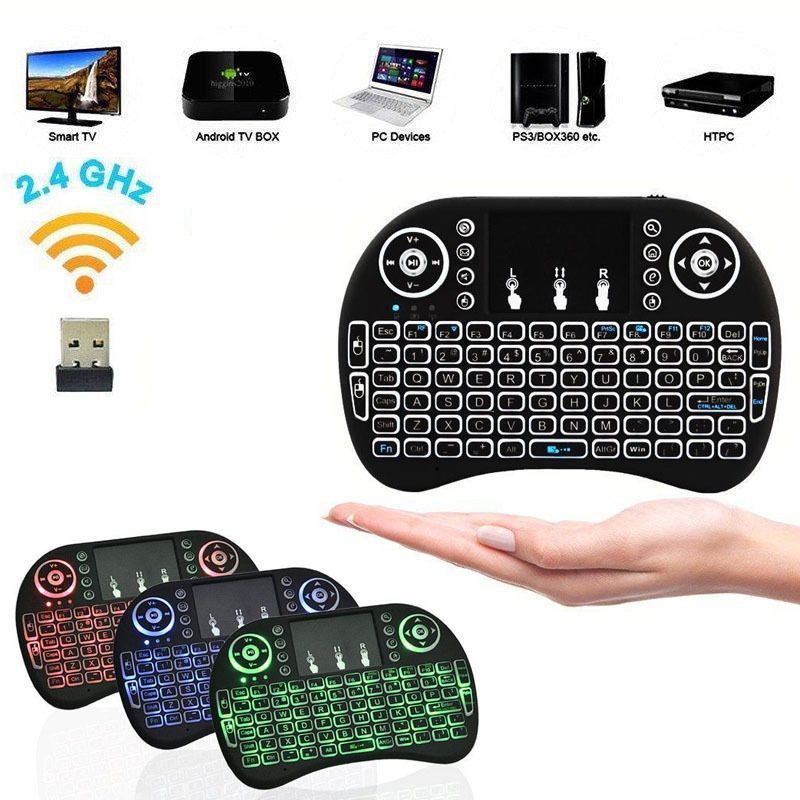 Russian 2.4G Air Mouse Remote Touchpad