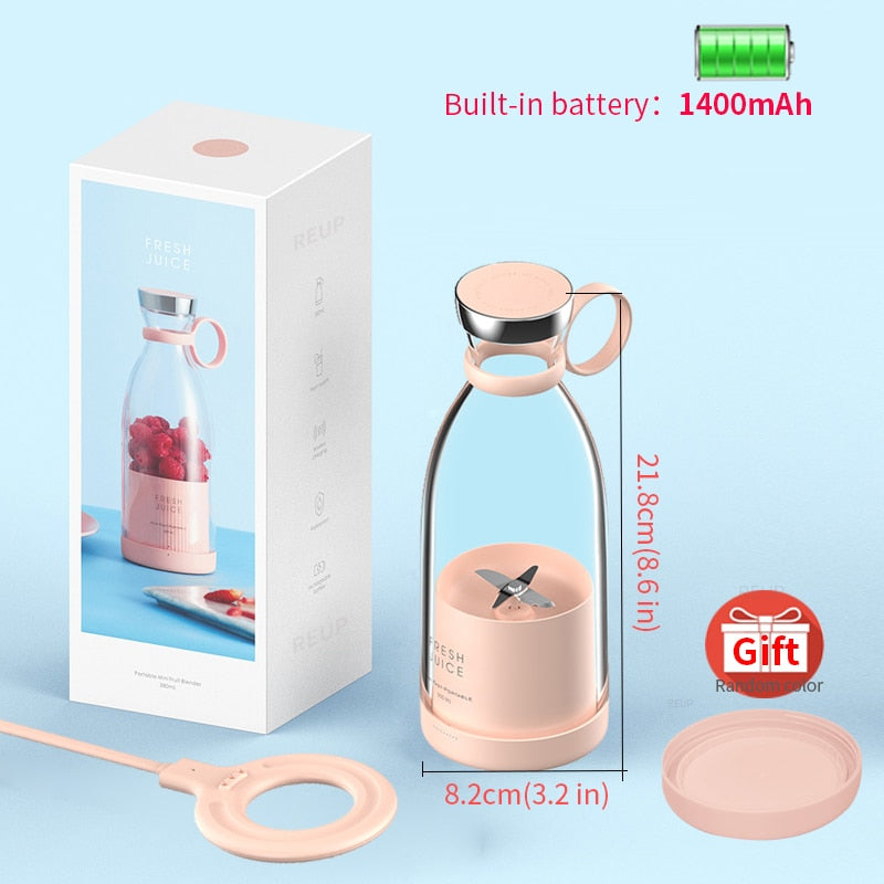 Mini Portable Blender Electric Fruit Juicer