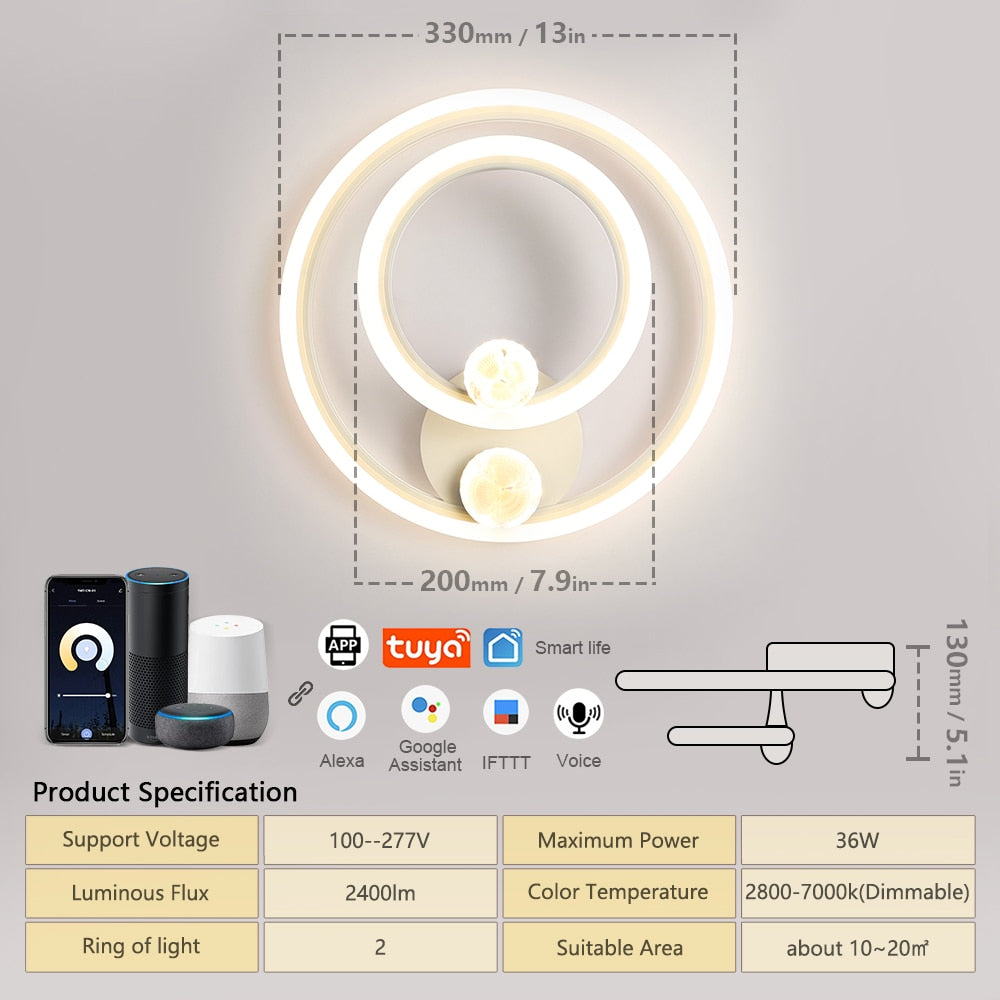 LED Ceiling Lights Modern Chandelier