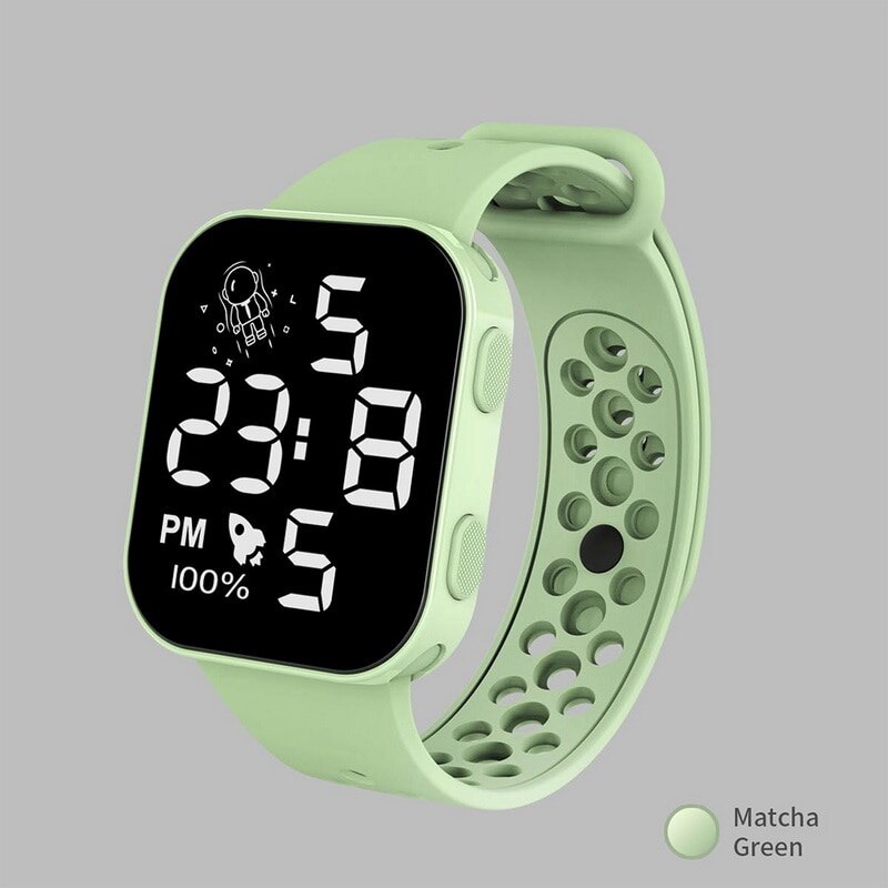 Silicone  LED Digital Watch