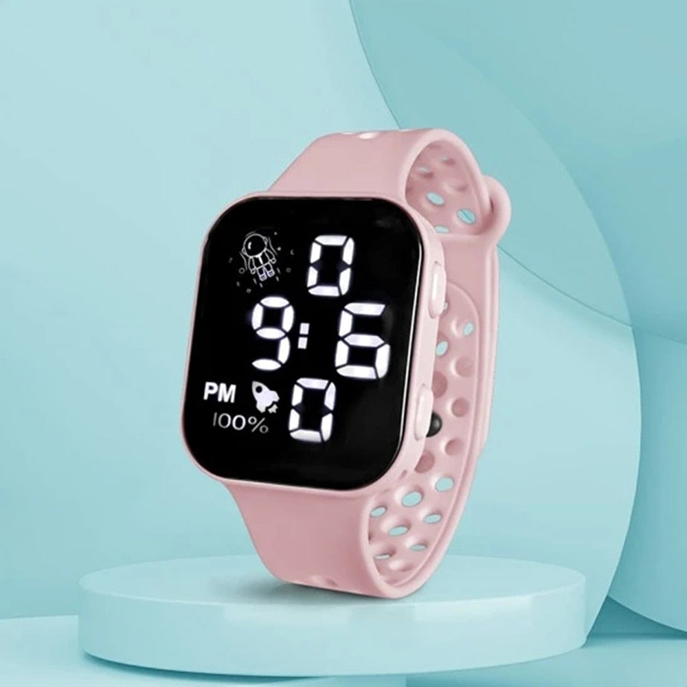 Silicone  LED Digital Watch