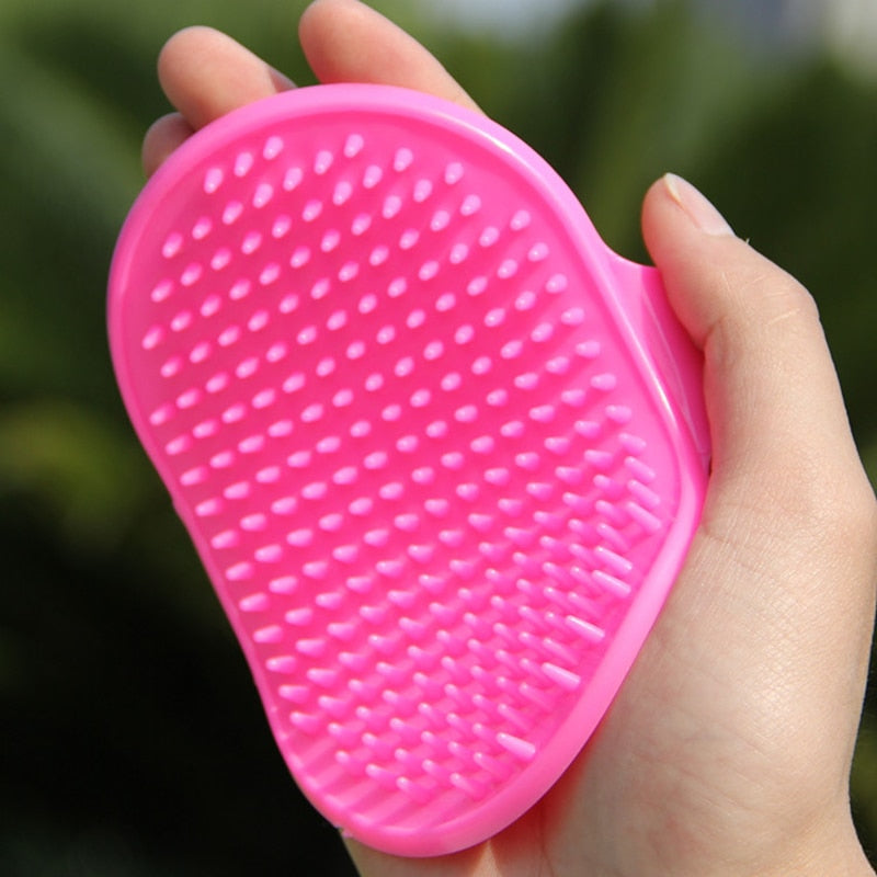 Fashion Rubber Pet Bath Brush