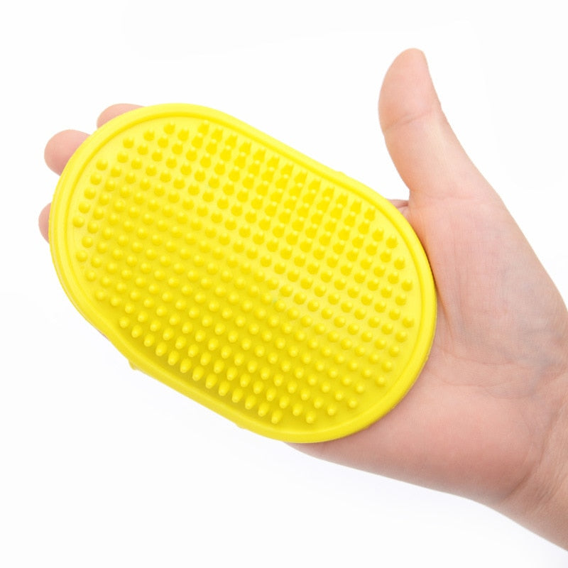 Fashion Rubber Pet Bath Brush