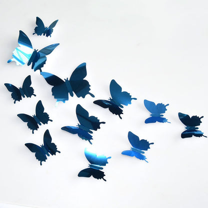 Butterfly Mirror Wall Stickers