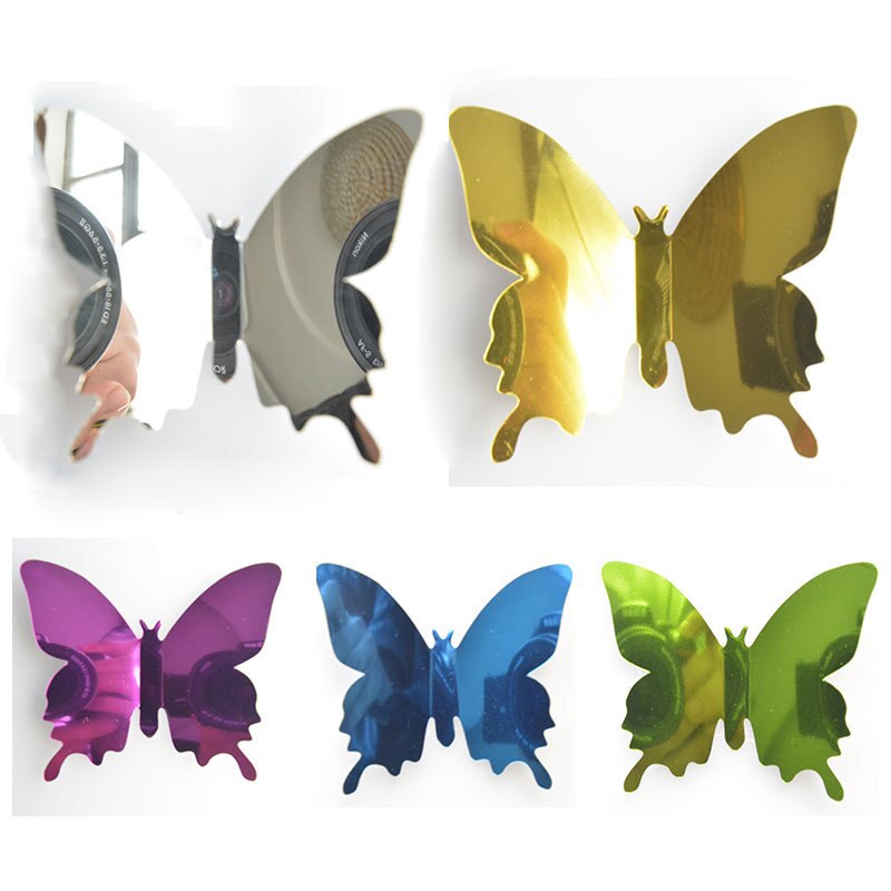 Butterfly Mirror Wall Stickers