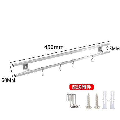 Wall-Mounted Dual Installation Knife Strip