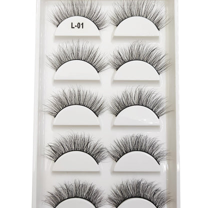 Natural 3D Mink False Eyelashes