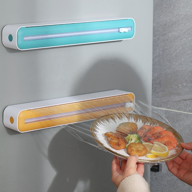 2in1 Plastic Wrap Dispenser Cling