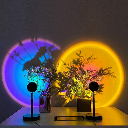 Sunset  LED Rainbow Neon Night