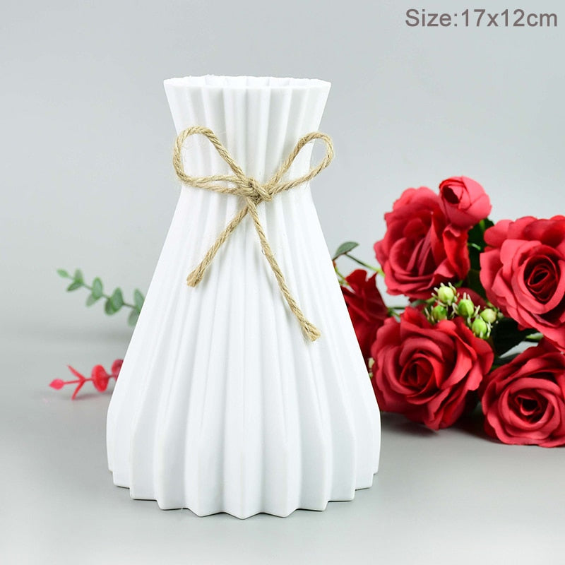 Modern Flower Vase Plastic  Bouquet