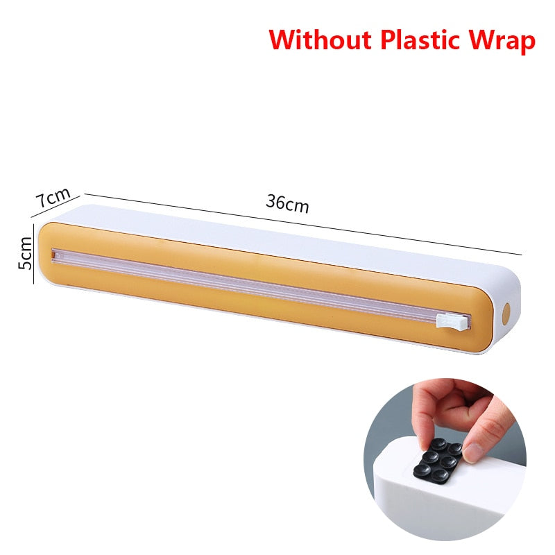 2in1 Plastic Wrap Dispenser Cling