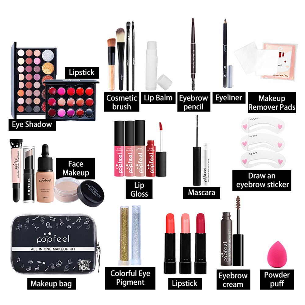 Foundations With Cosmetic Bag