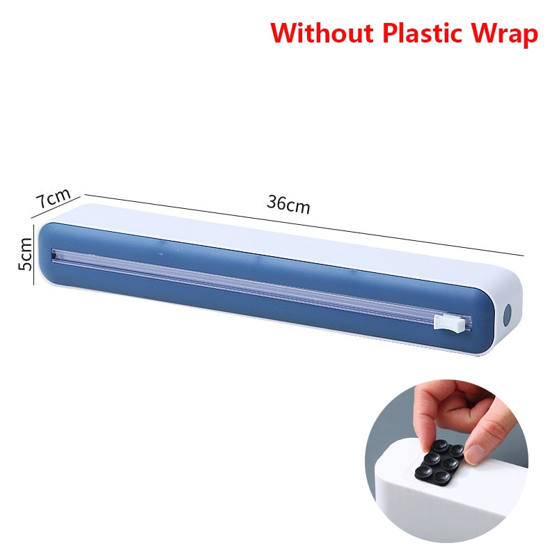 2in1 Plastic Wrap Dispenser Cling