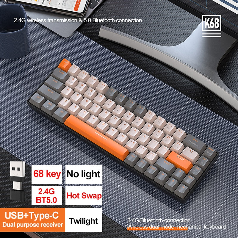 Wireless Gaming Mechanical Keyboard