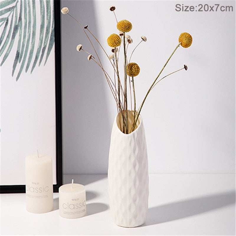 Modern Flower Vase Plastic  Bouquet