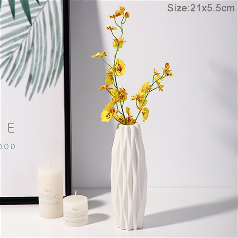 Modern Flower Vase Plastic  Bouquet