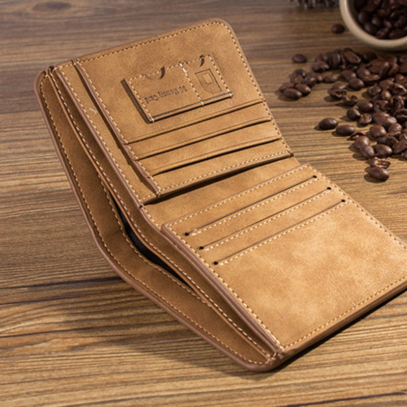 Leather Billfold Men&