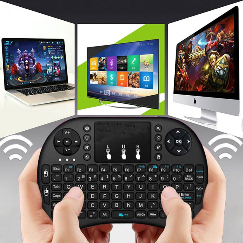 Russian 2.4G Air Mouse Remote Touchpad