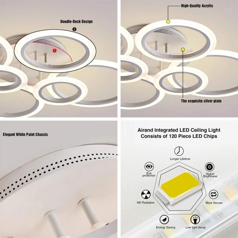 LED Ceiling Lights Modern Chandelier