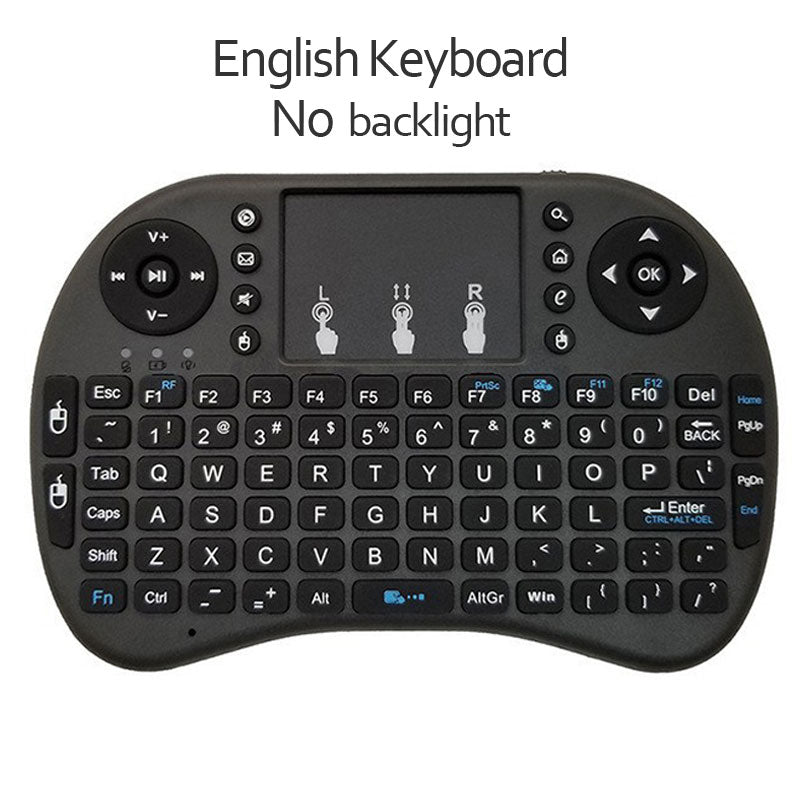 Russian 2.4G Air Mouse Remote Touchpad